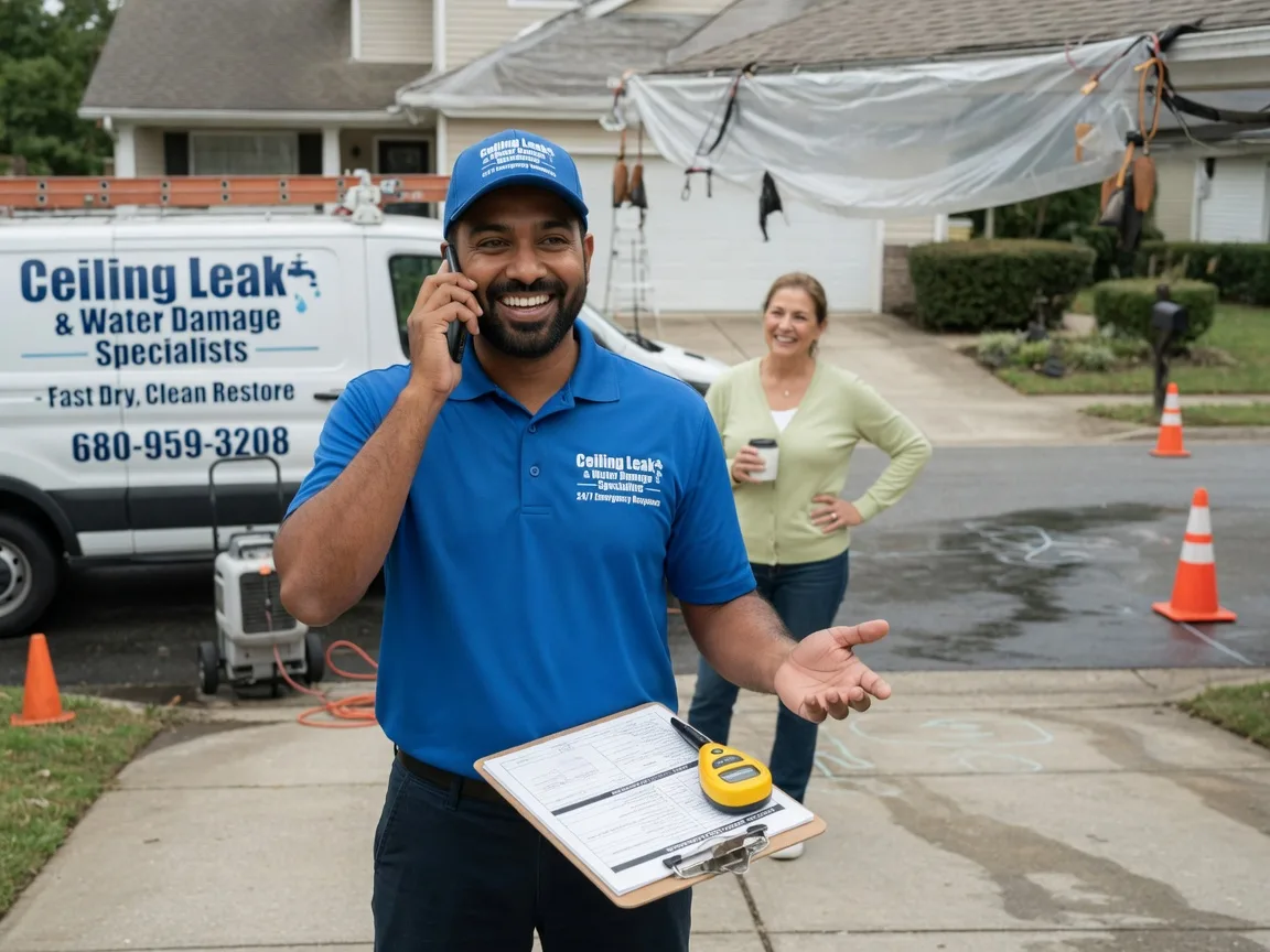 Ceiling Leak Cleanup Strasburg, CO FAQs